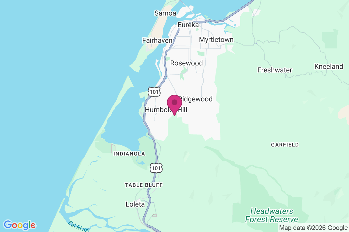 Humboldt Hill map