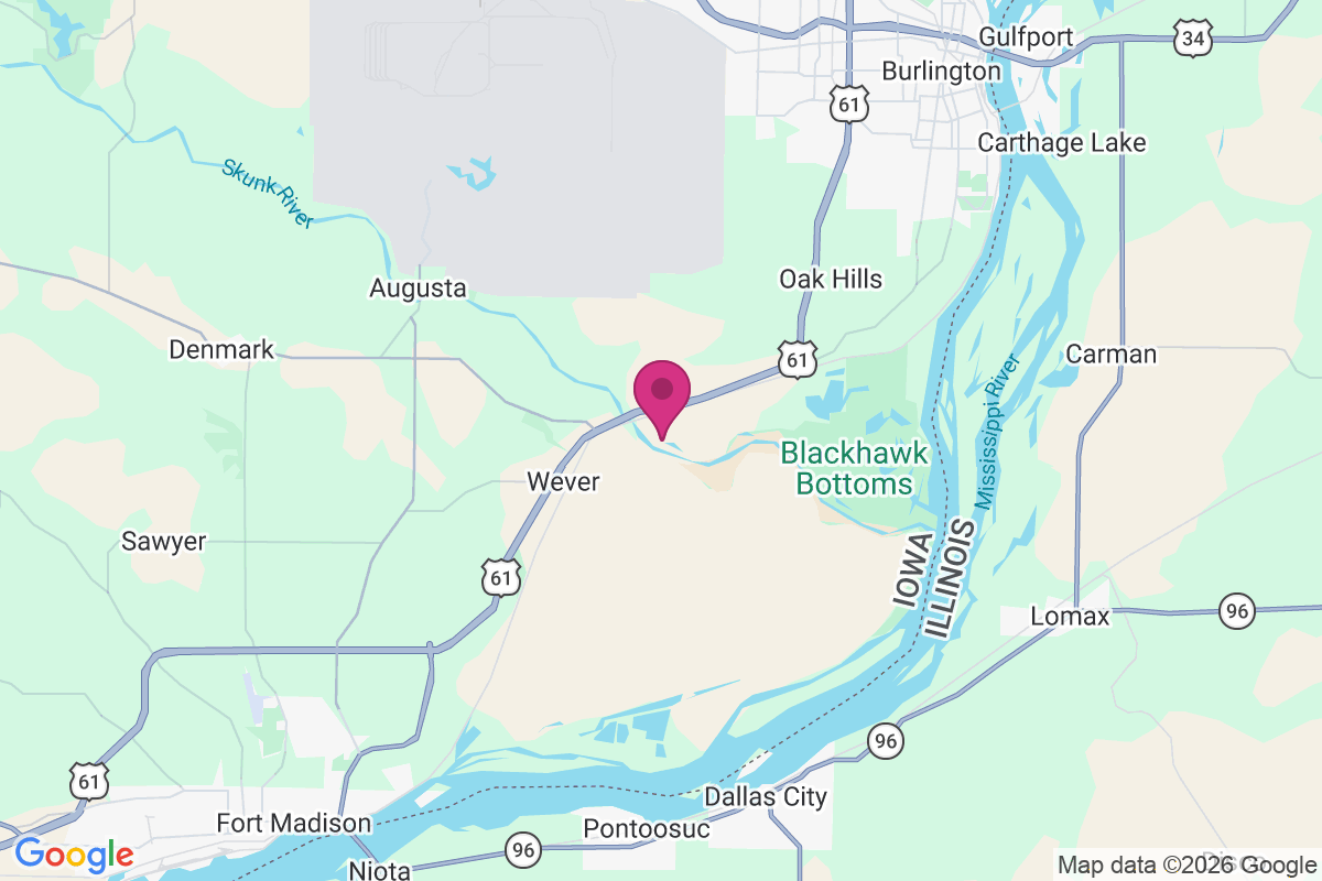 Skunk River map