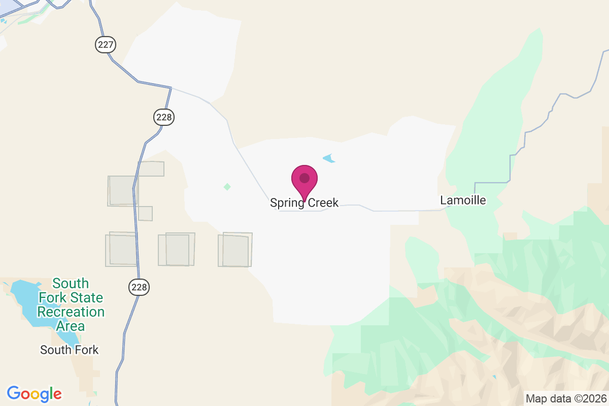 Spring Creek map