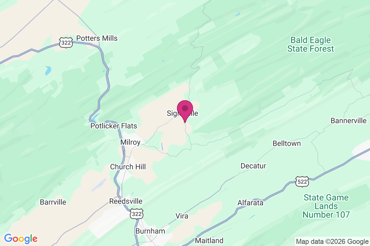 Siglerville map