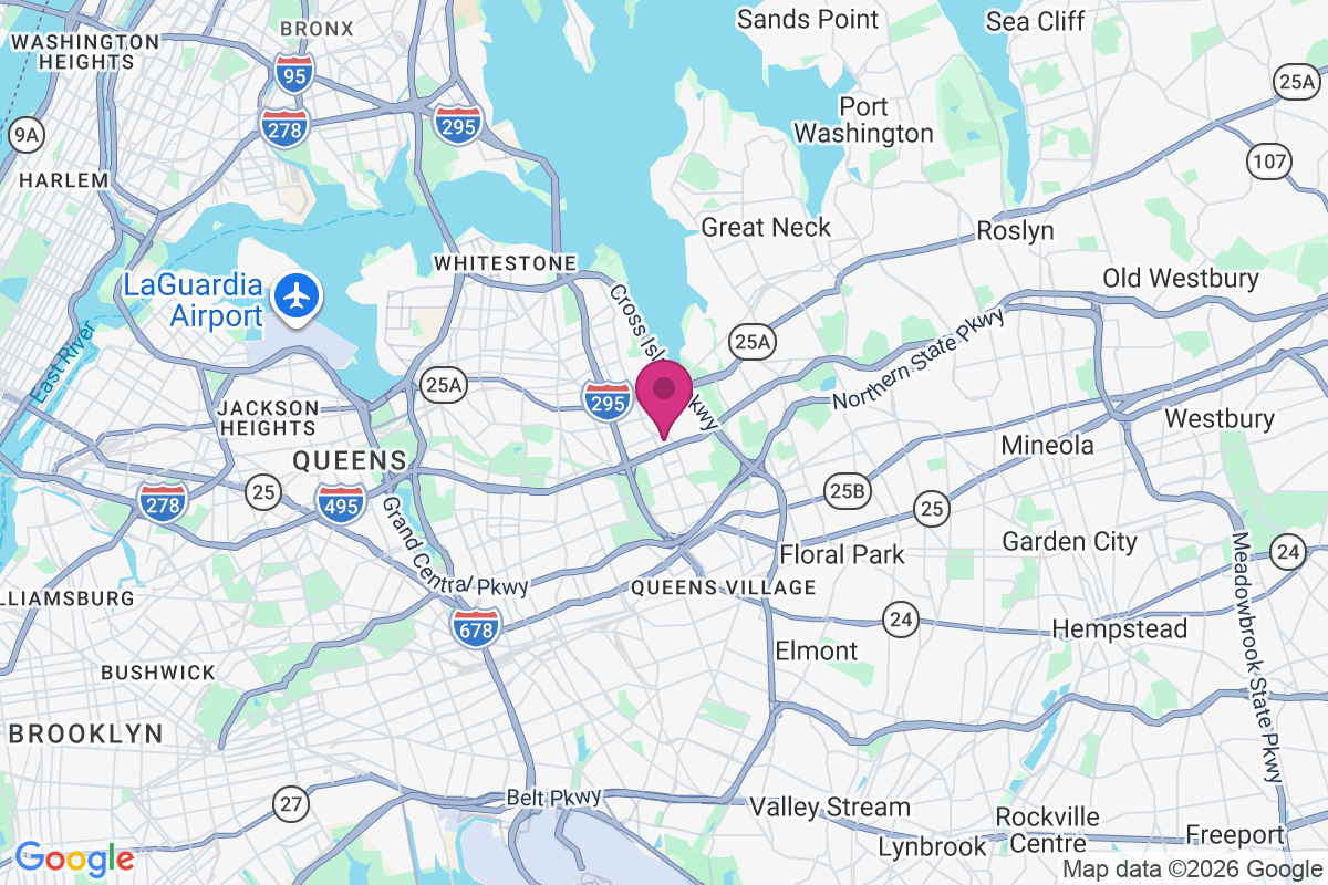 Oakland Gardens map