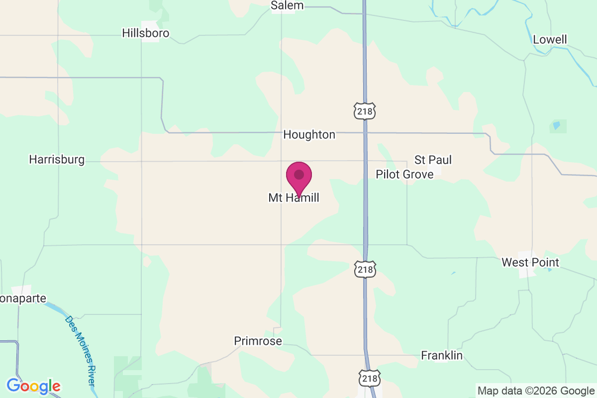 Mount Hamill map