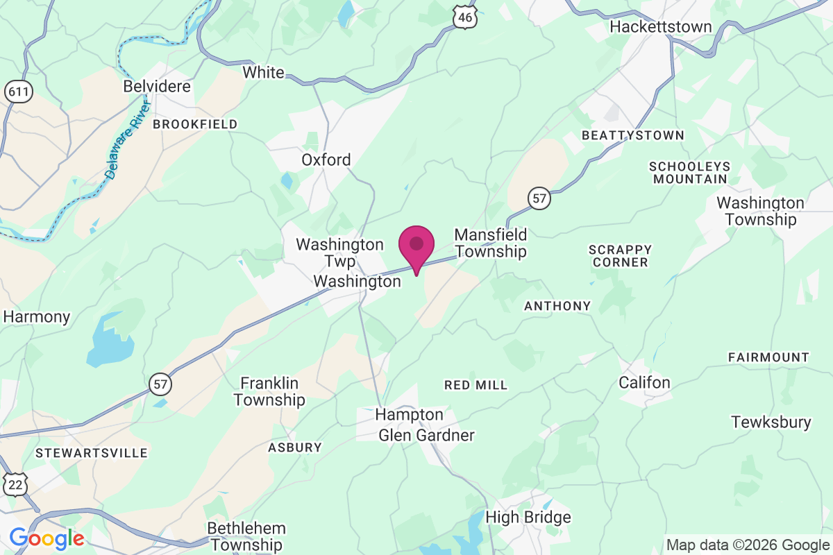Port Colden map
