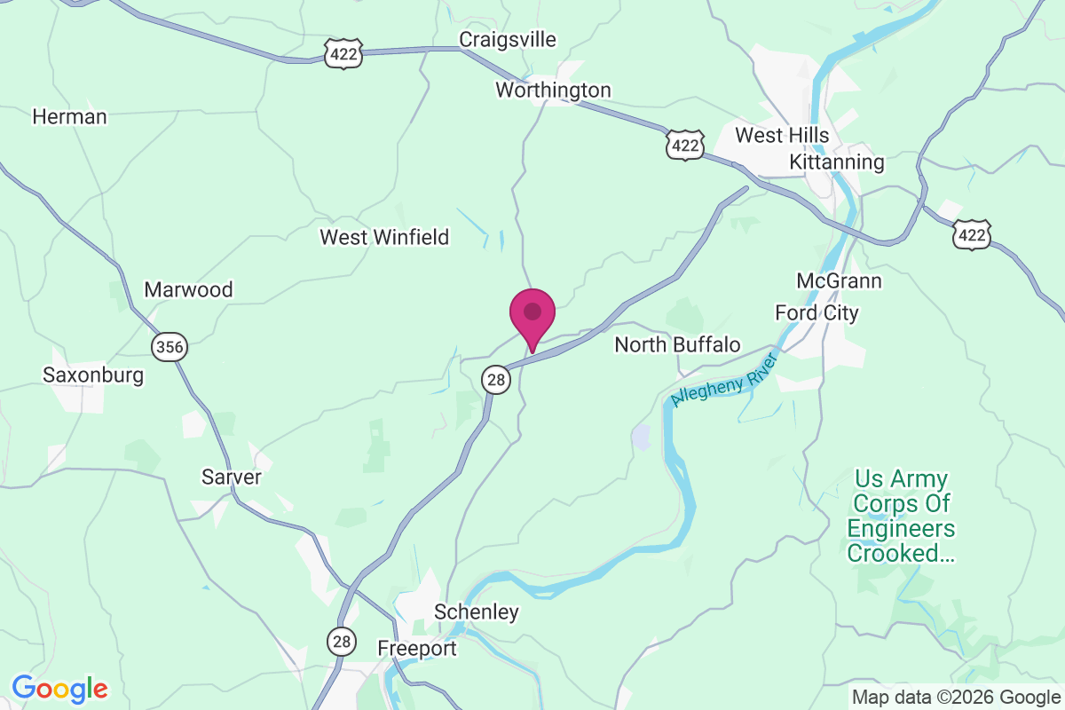 Slate Lick map