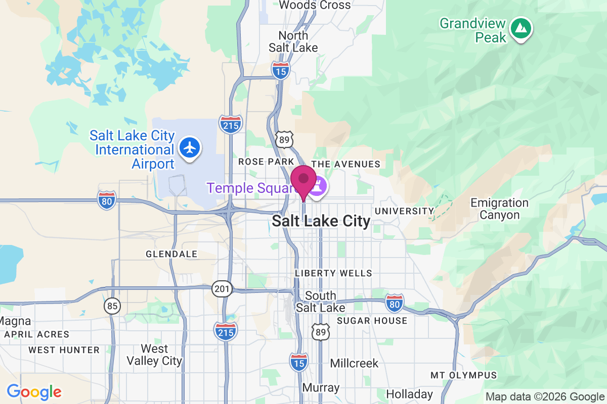 214 North Temple Condominium map