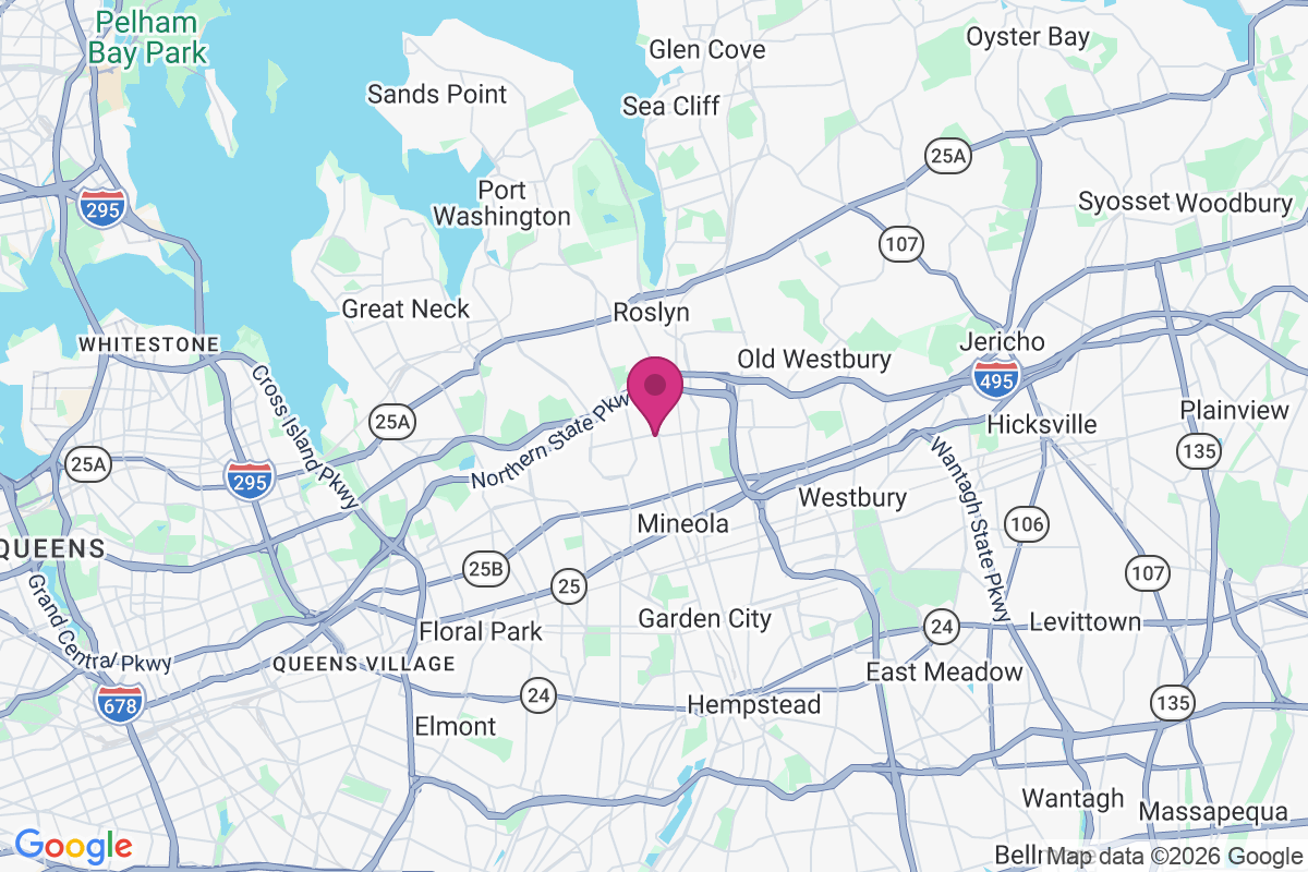 Searingtown map