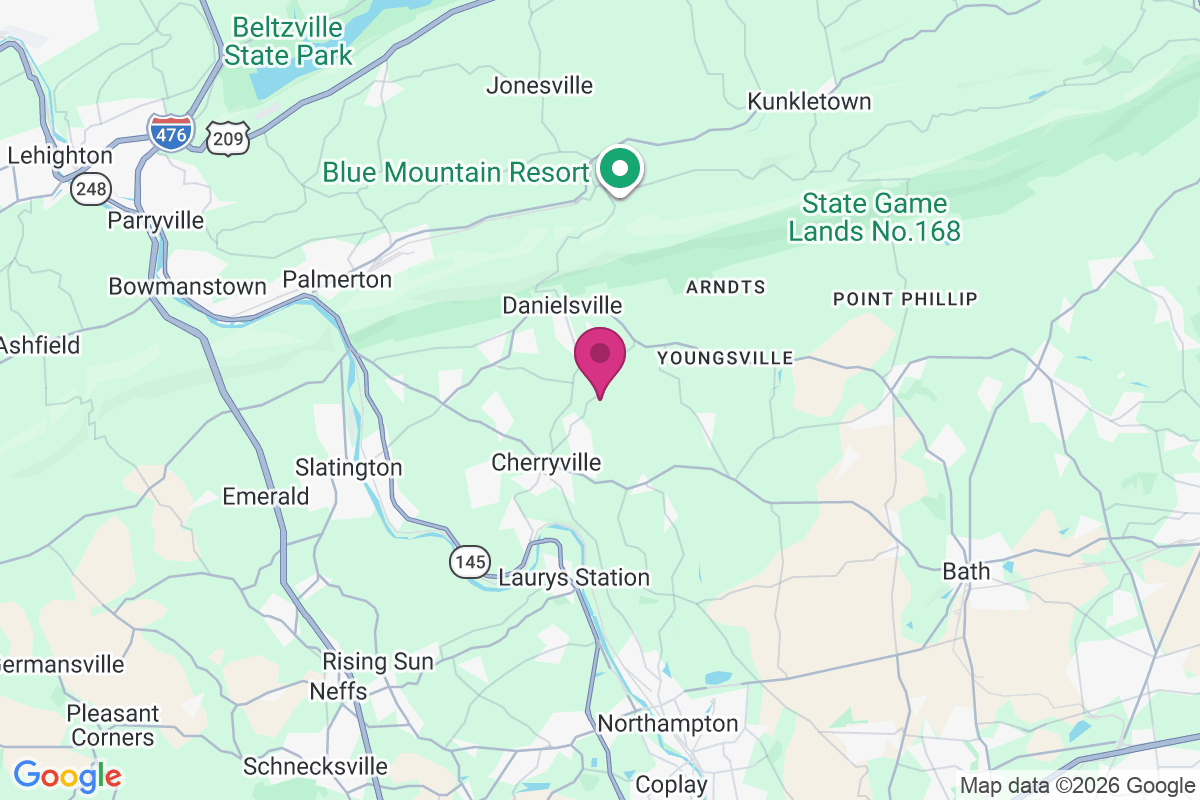Bossards Corner map