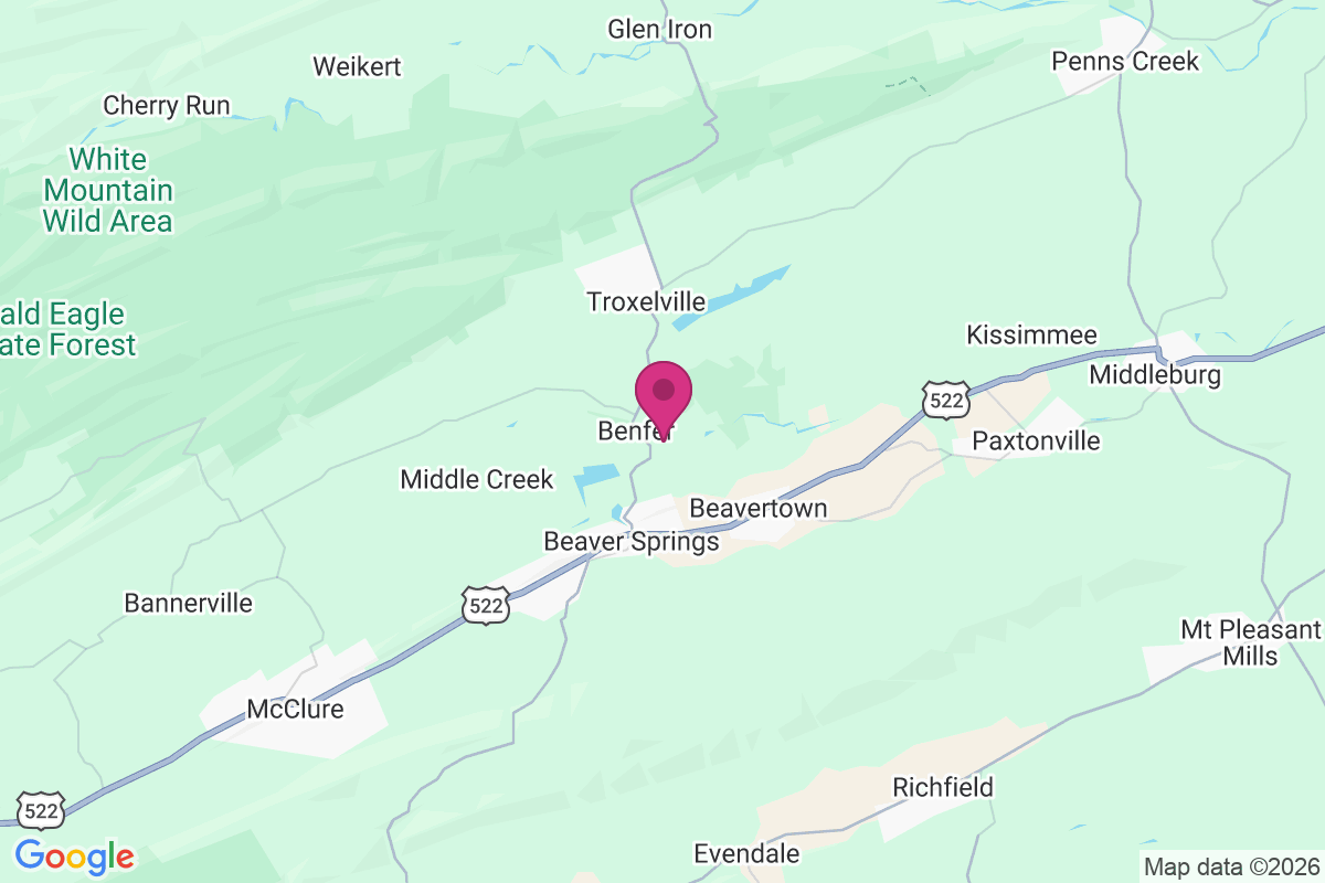 Benfer map