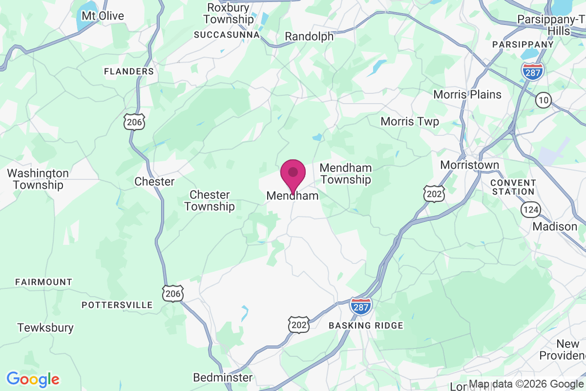 Mendham map