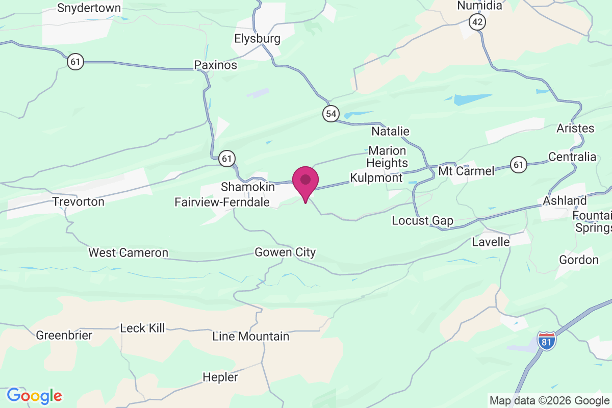 Greenback map