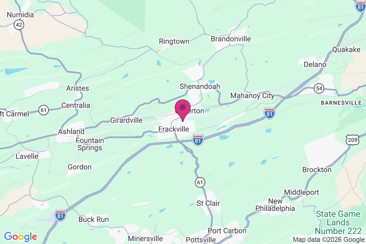 Maizeville map