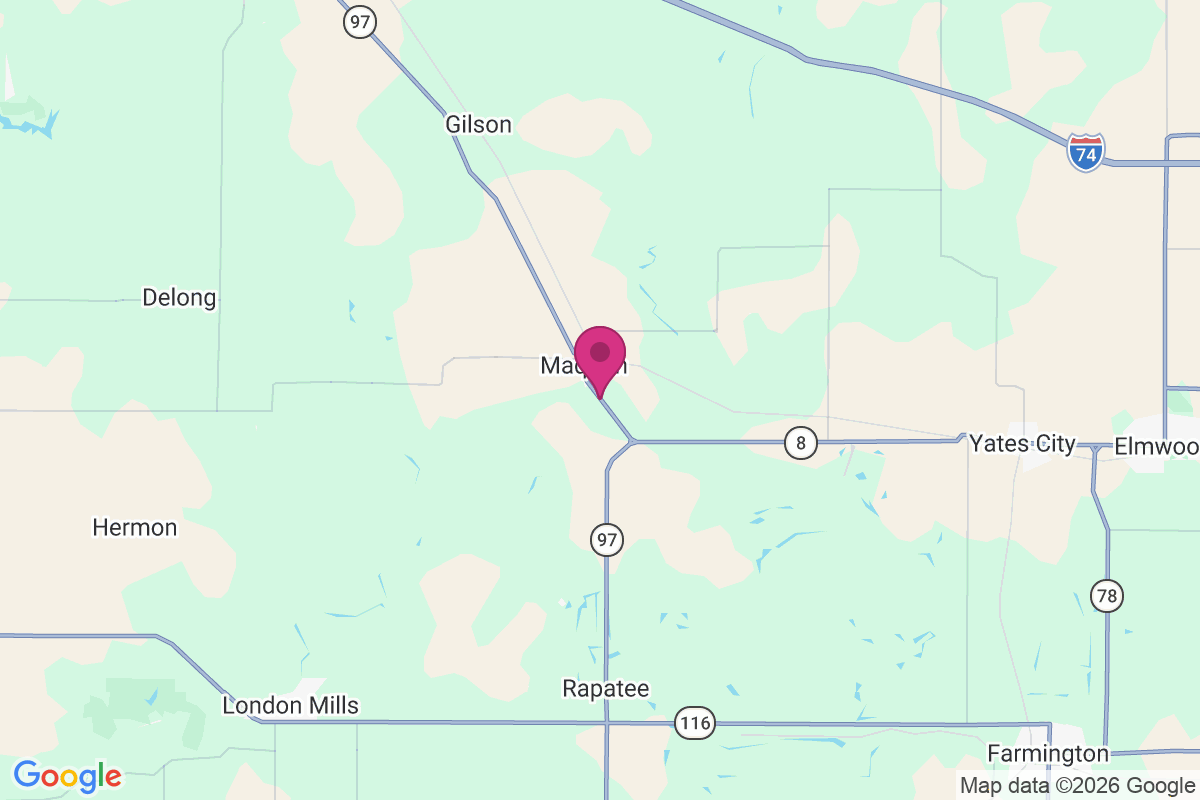 Maquon map