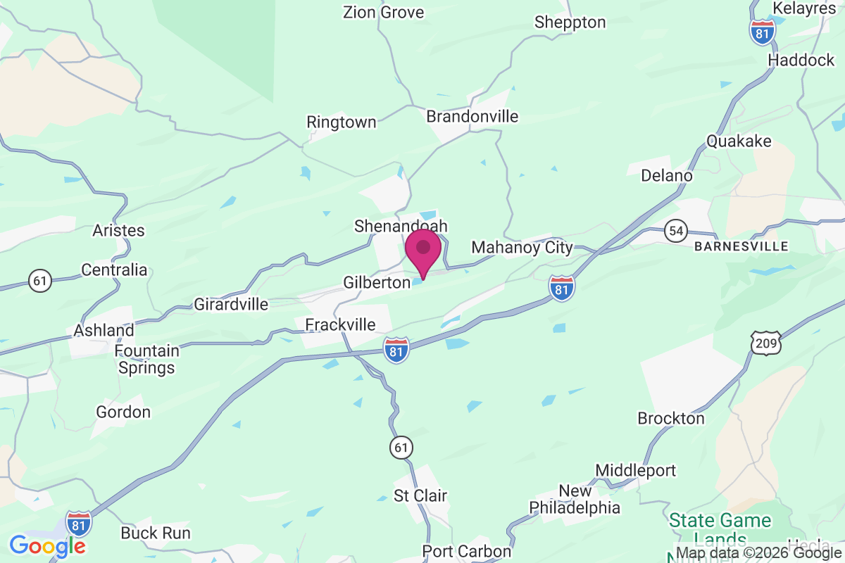 Bear Run Junction map
