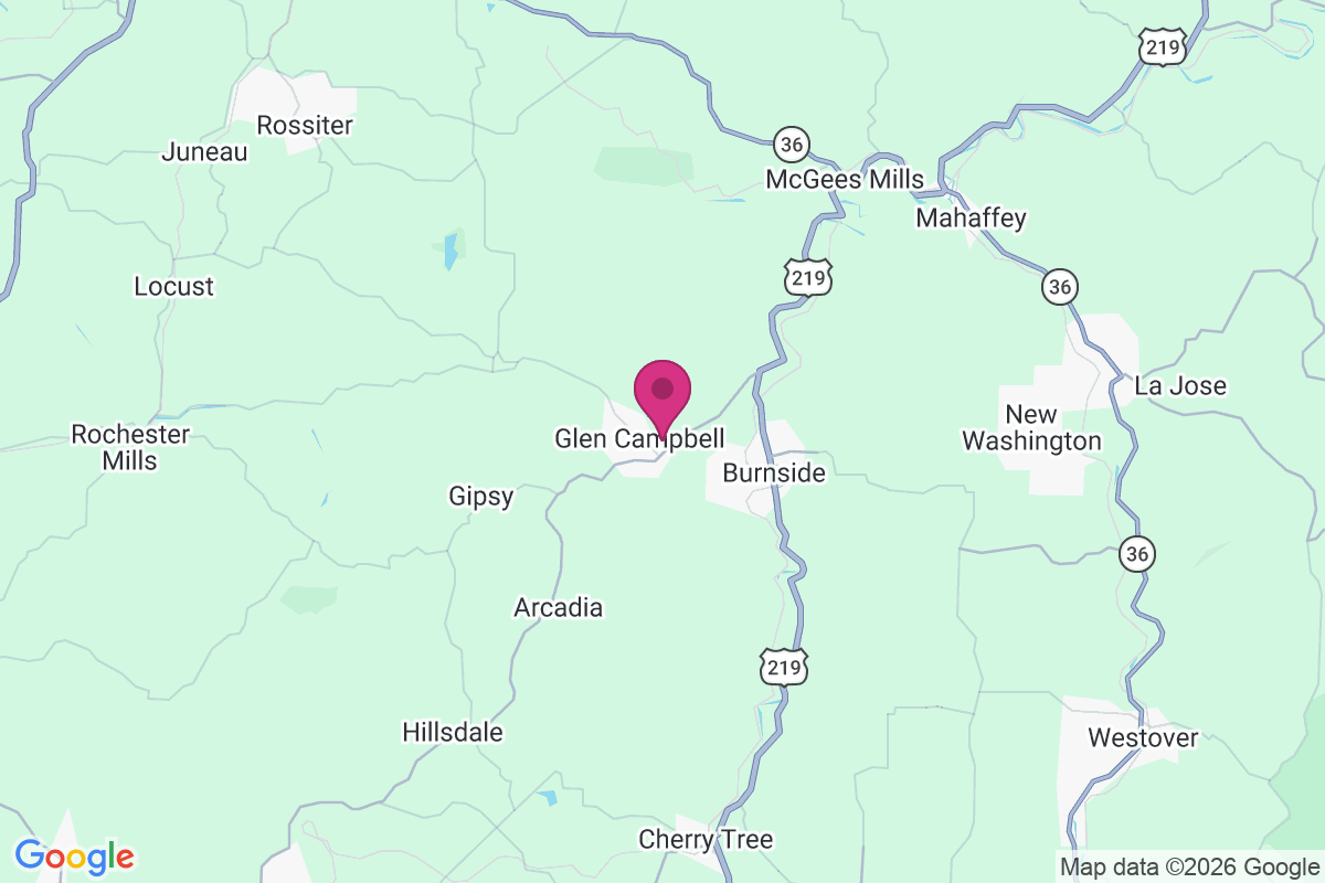 Glen Campbell map