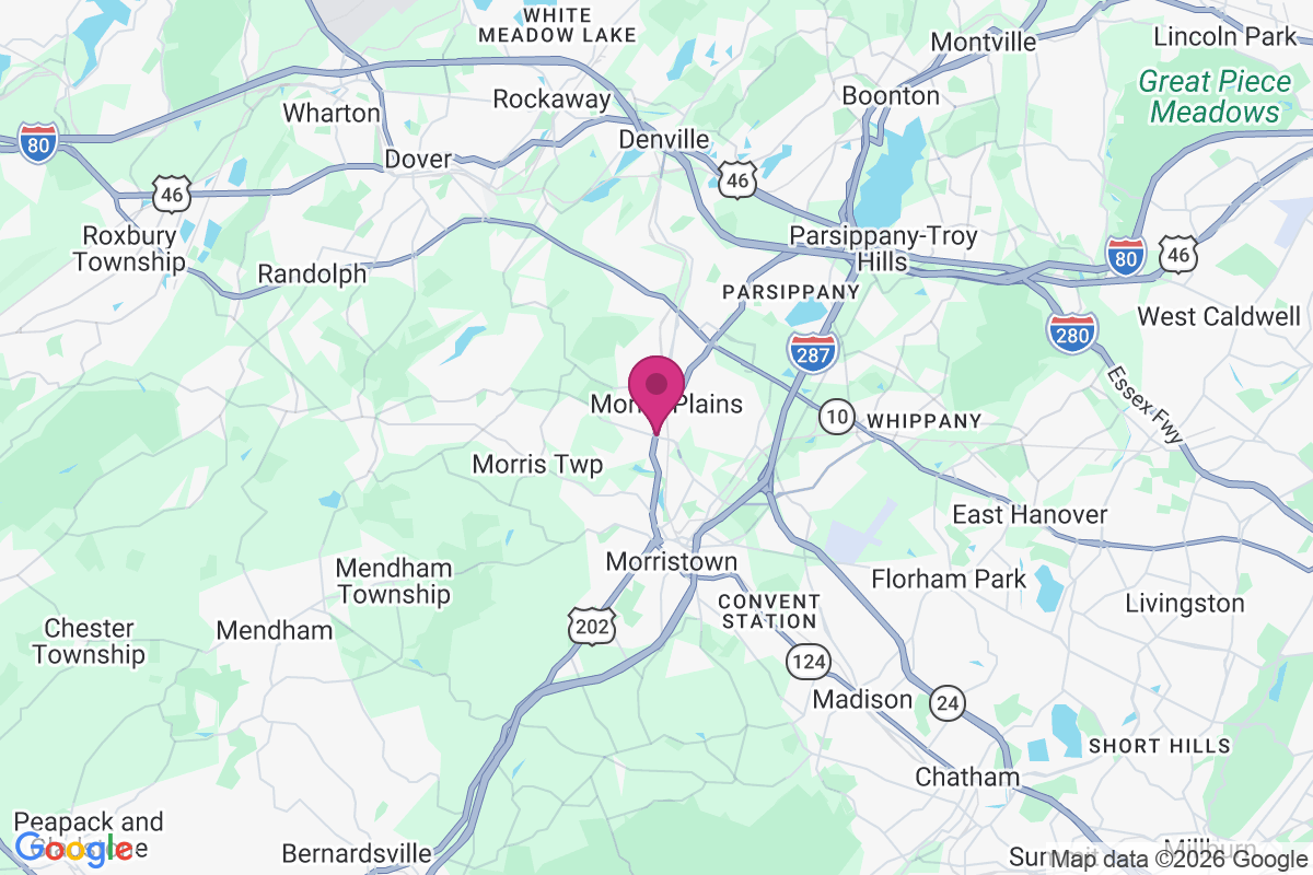 Morris Plains map