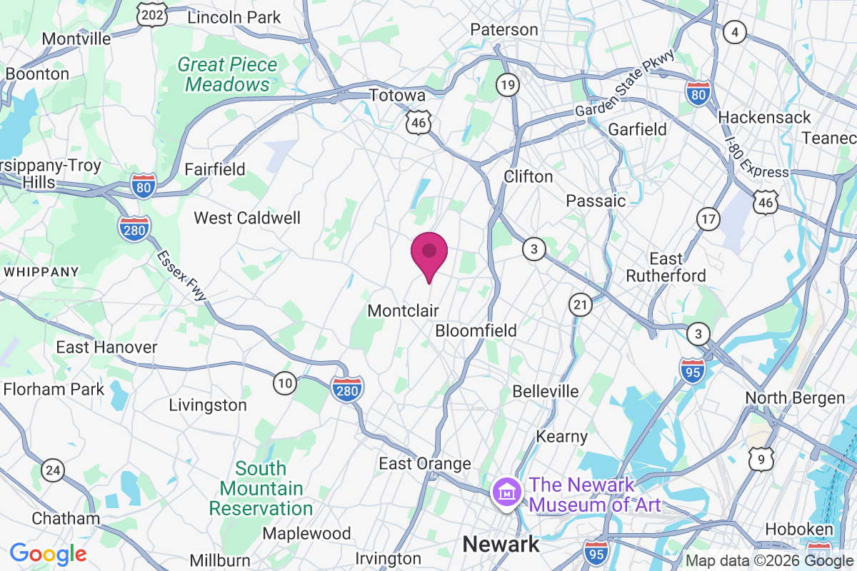 Montclair map