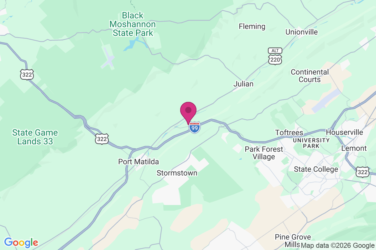 Martha Furnace map