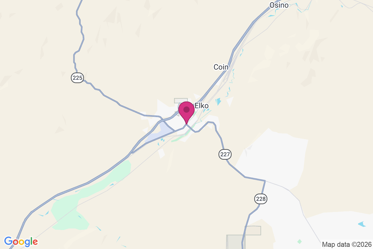 Elko map