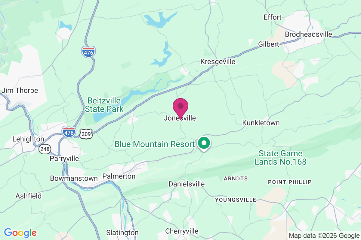 Jonesville map