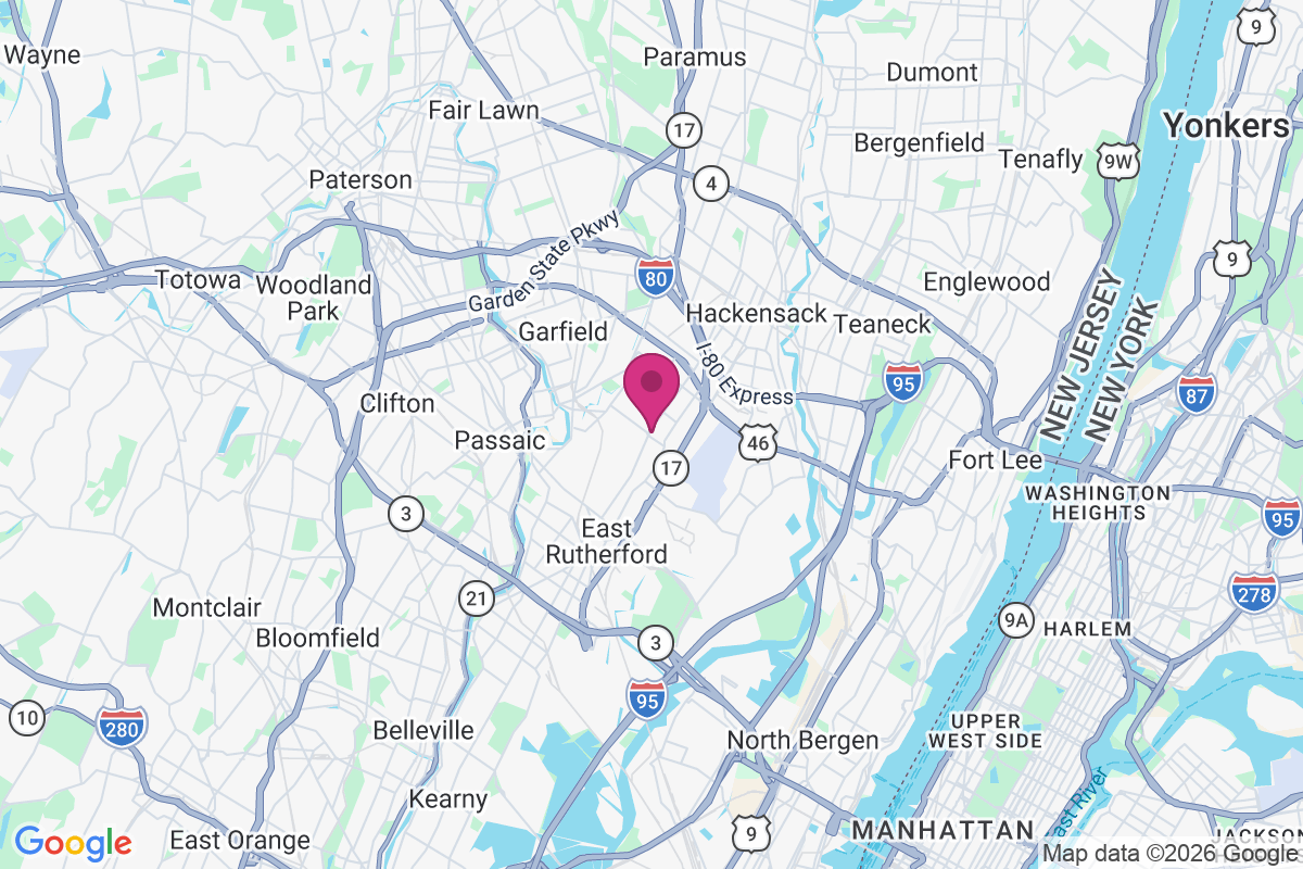 Hasbrouck Heights map