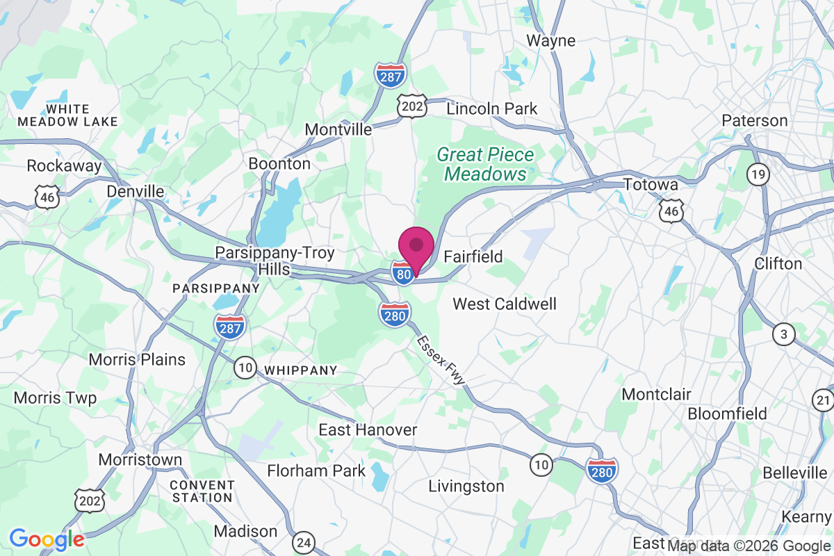 Pine Brook map