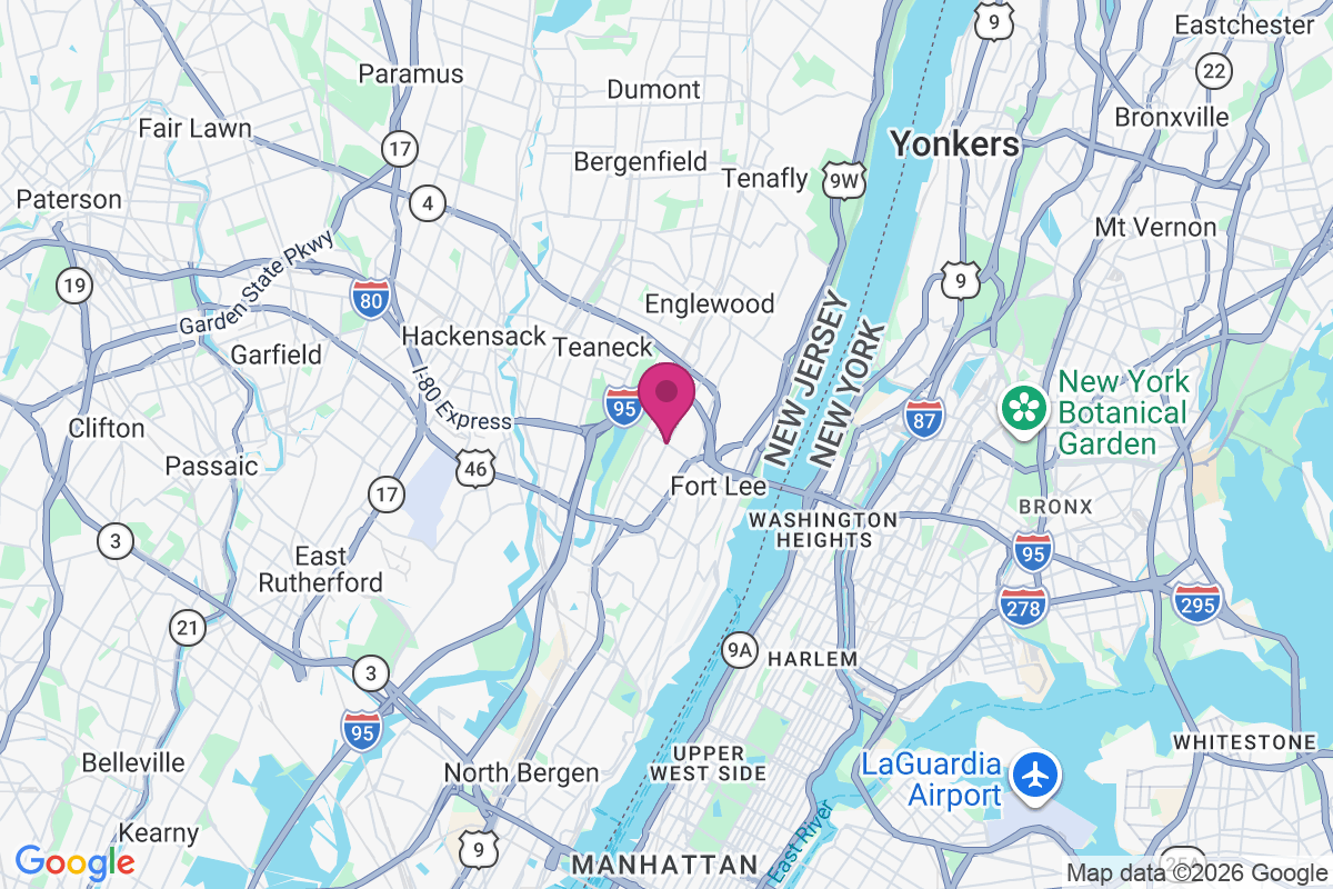 Leonia map