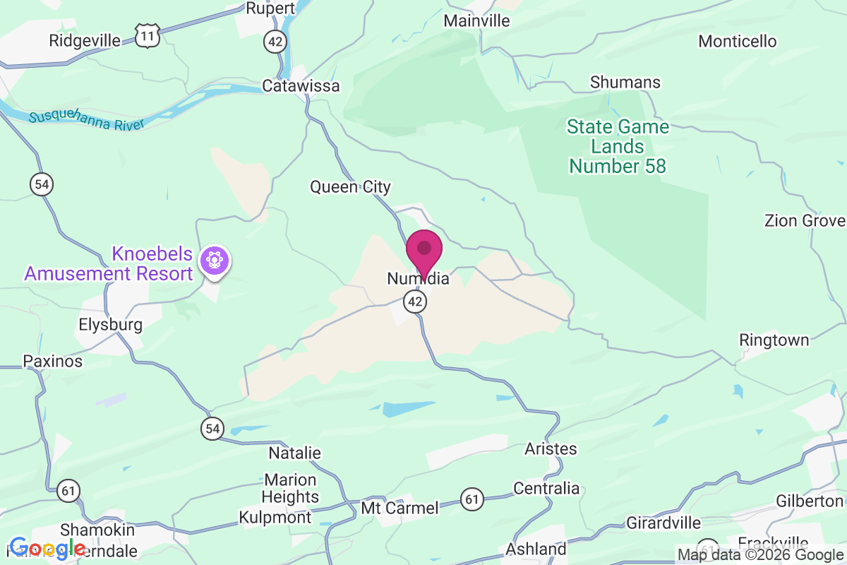 Numidia map
