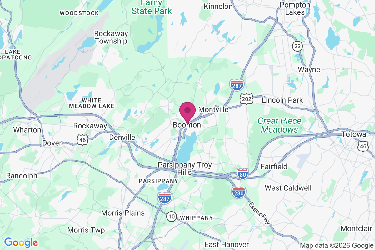 Boonton map