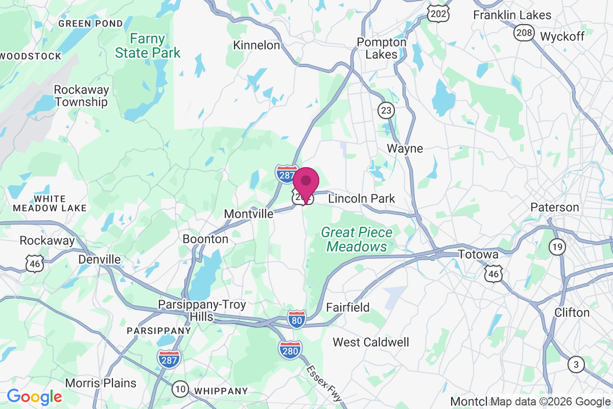 Towaco map