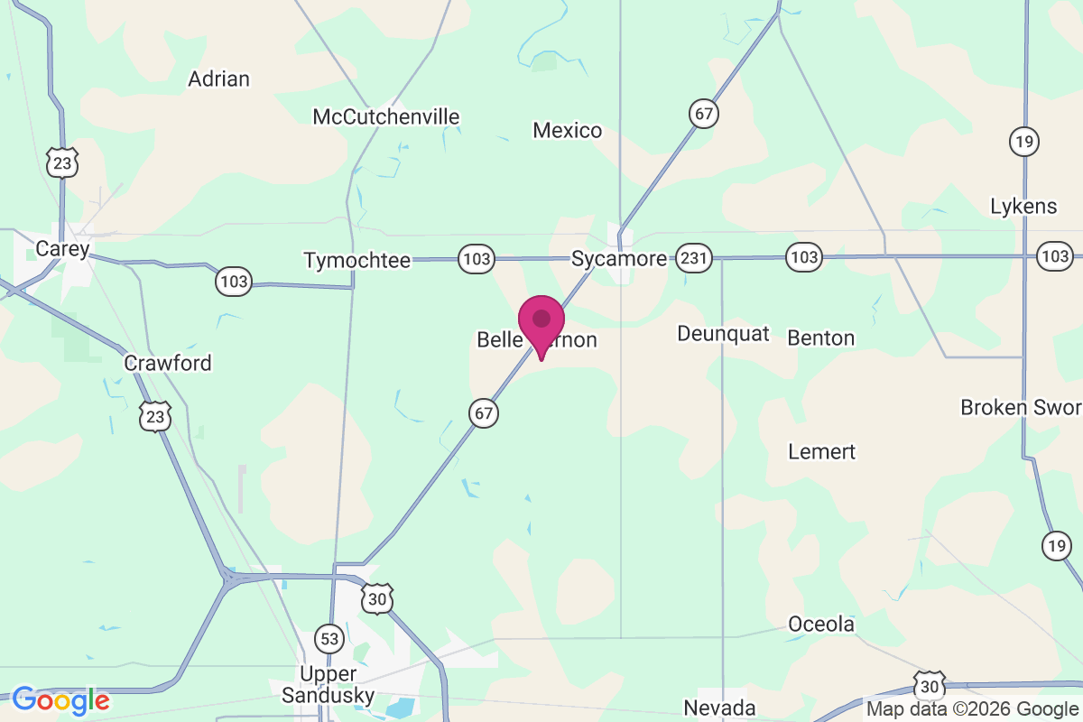Belle Vernon map