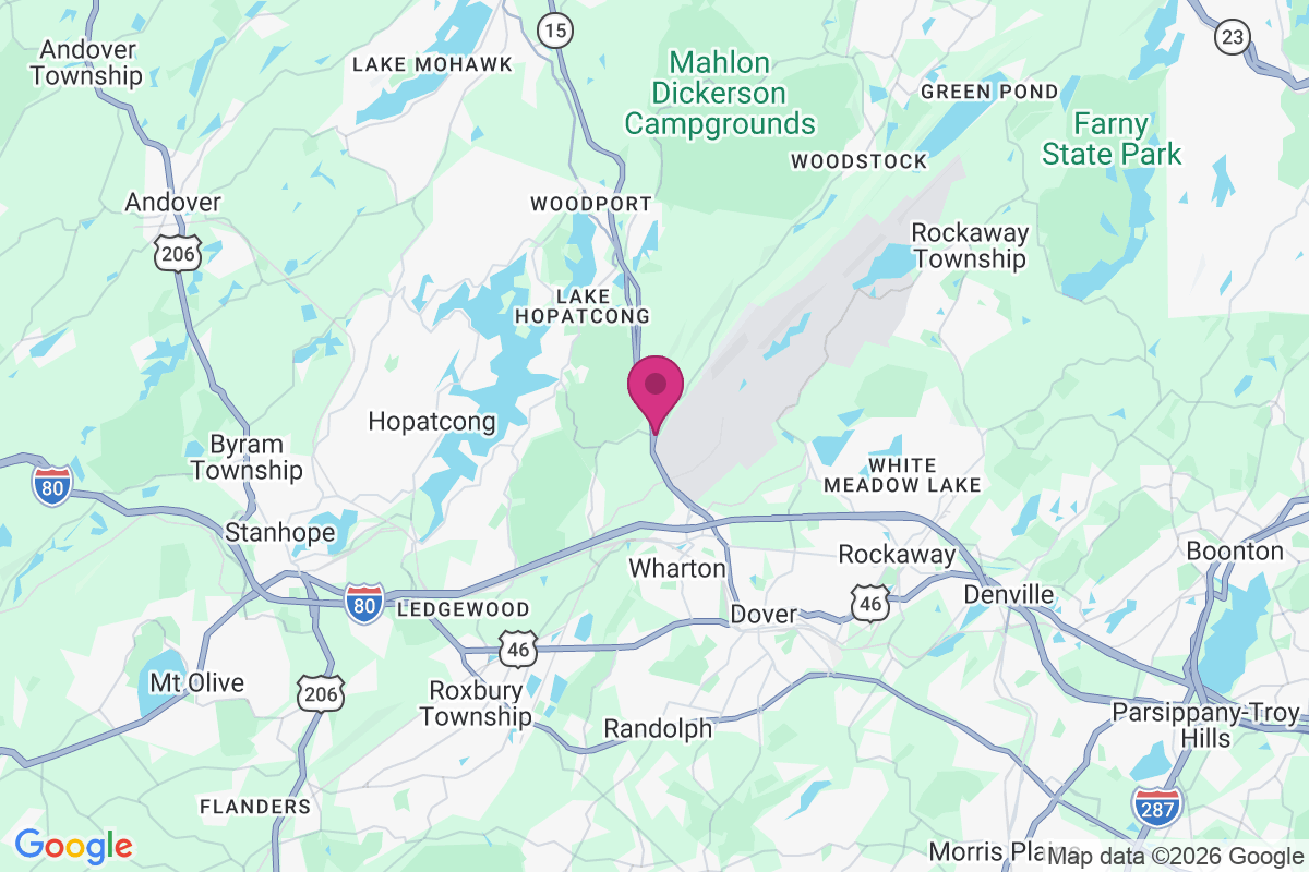 Berkshire Valley map