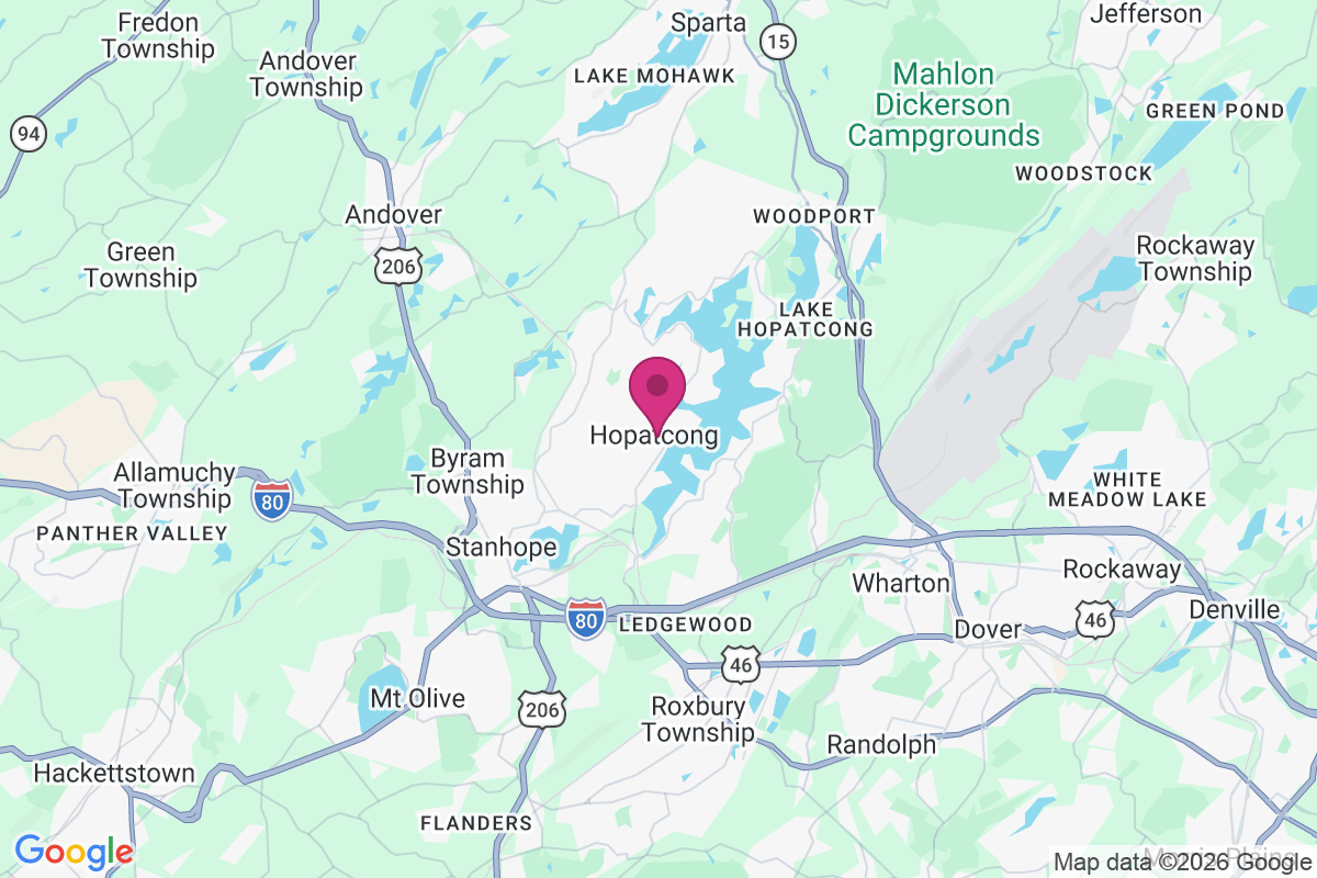 Hopatcong map