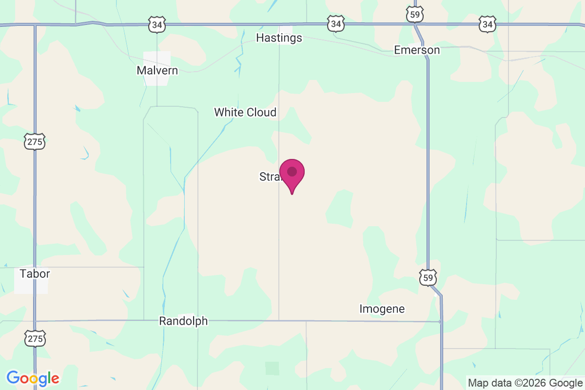 Strahan map