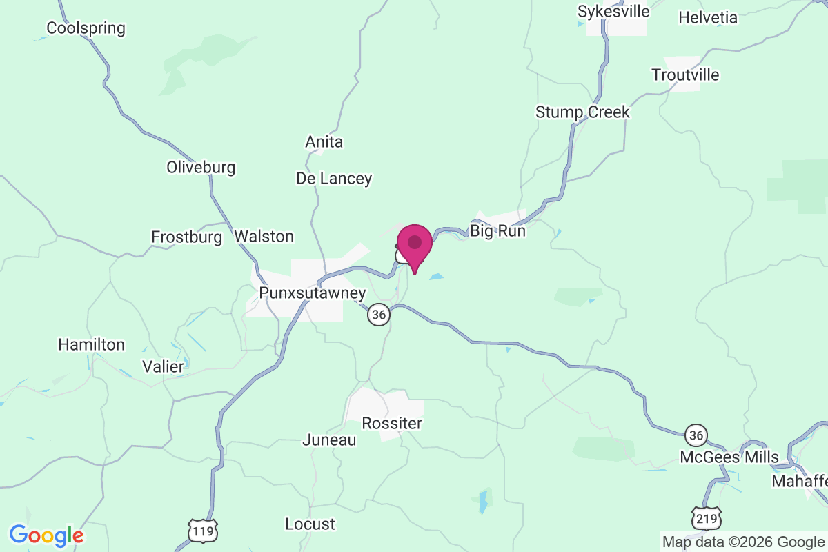 Bells Mills map