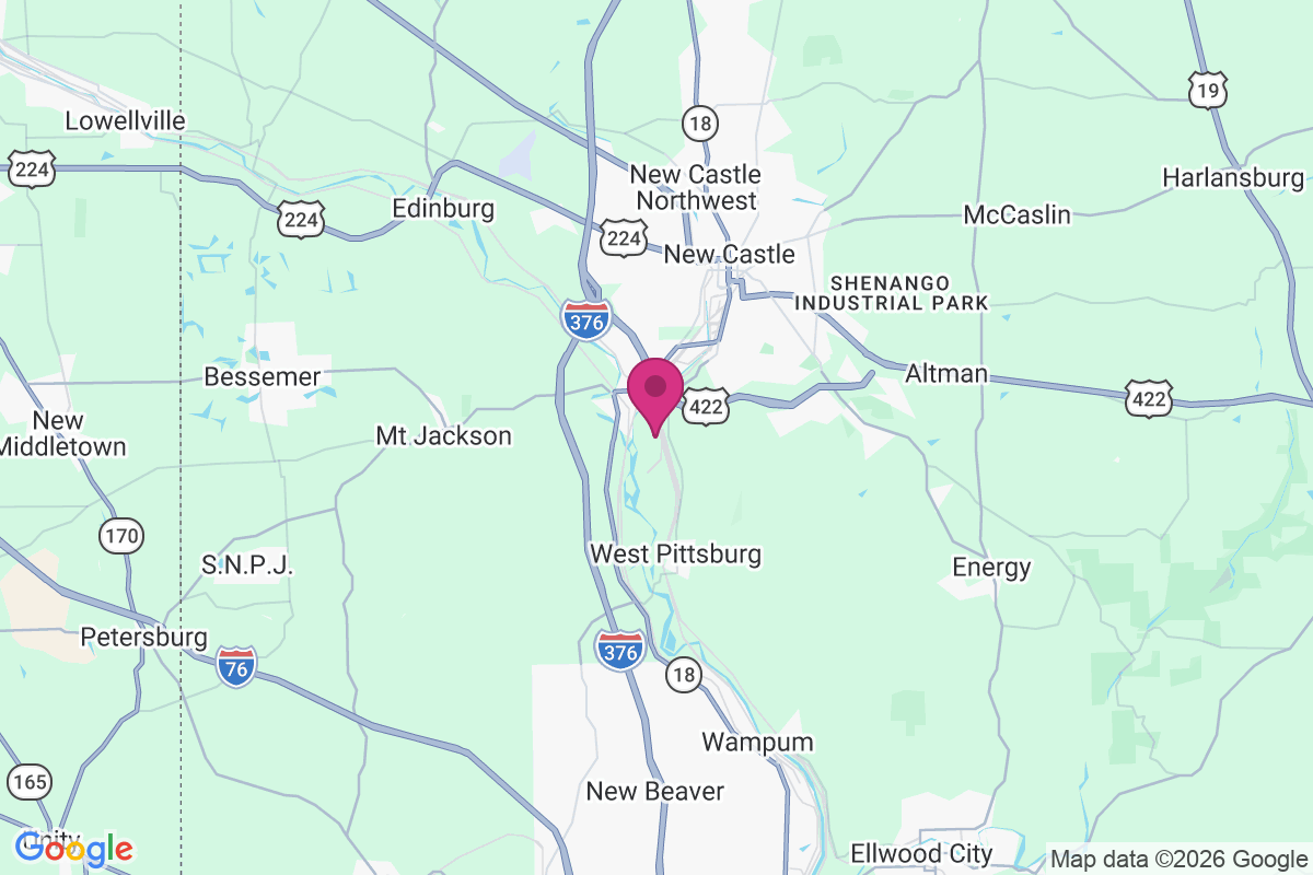 Lawrence Junction map