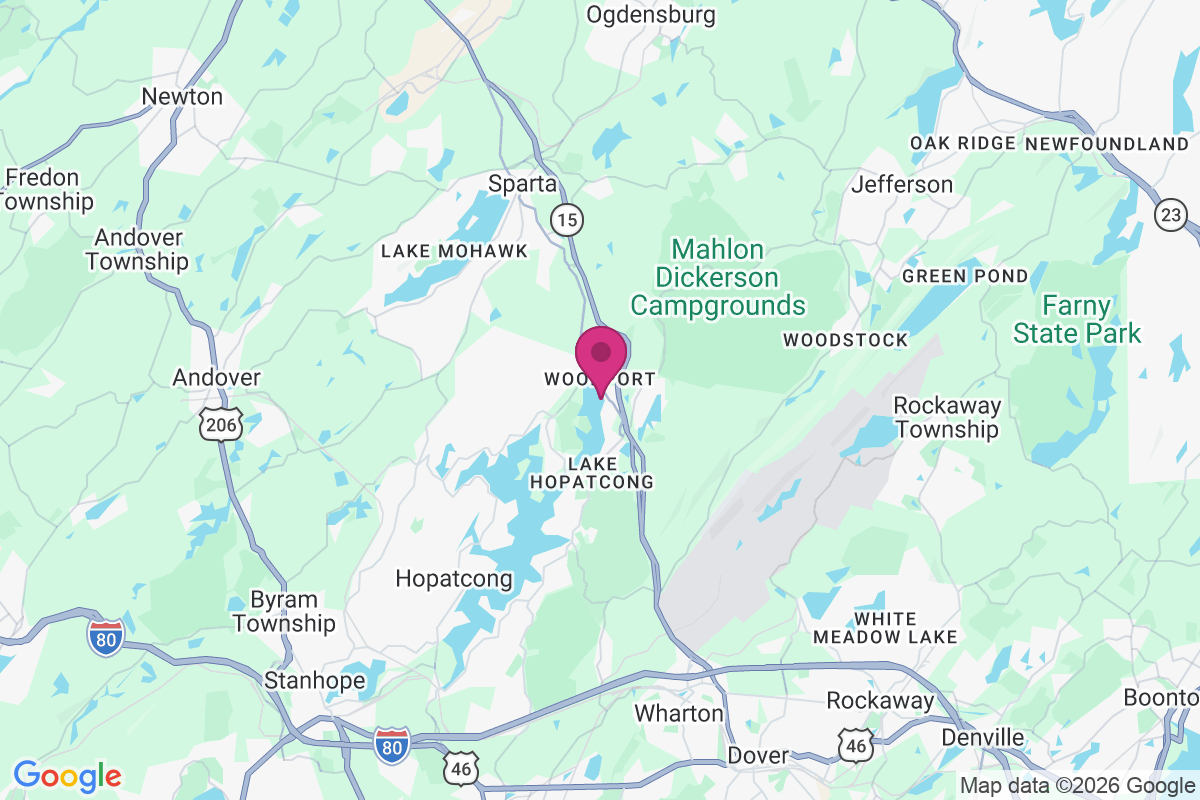 Woodport map