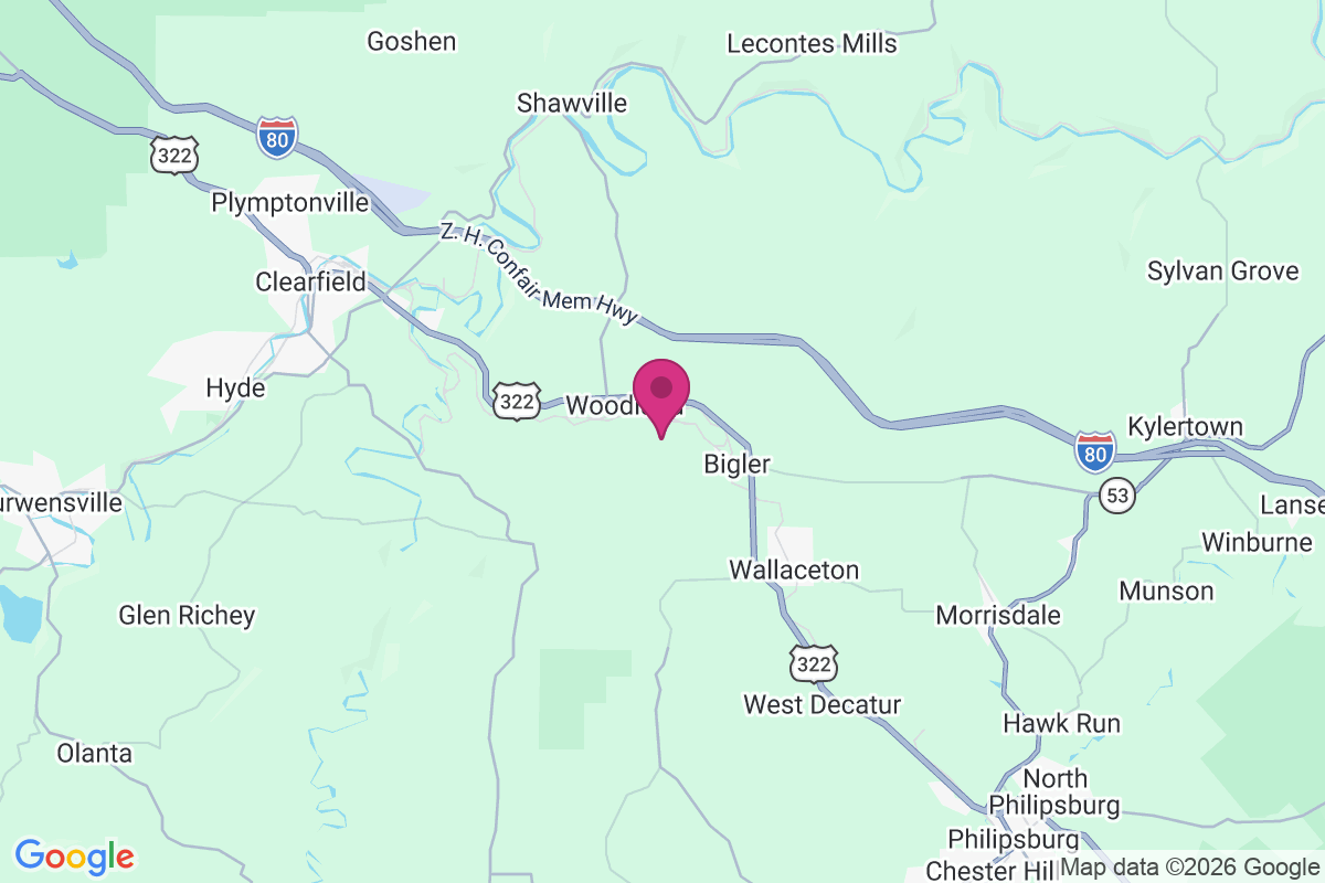Pine Top map