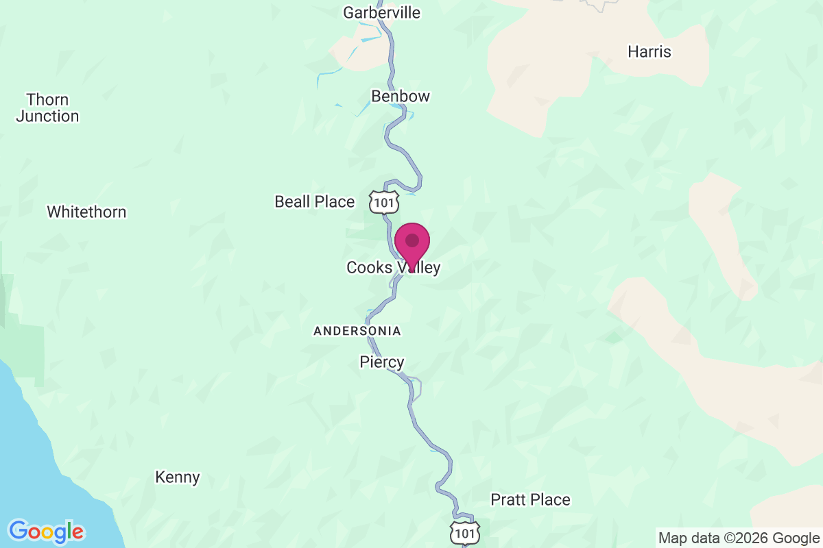 Cooks Valley map