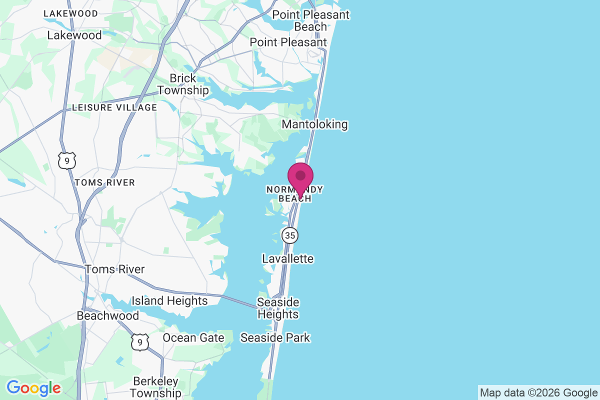 Mantoloking Estates map
