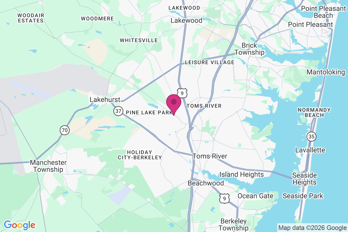 Glen Cedar City map