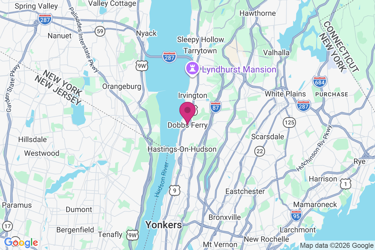 Dobbs Ferry map