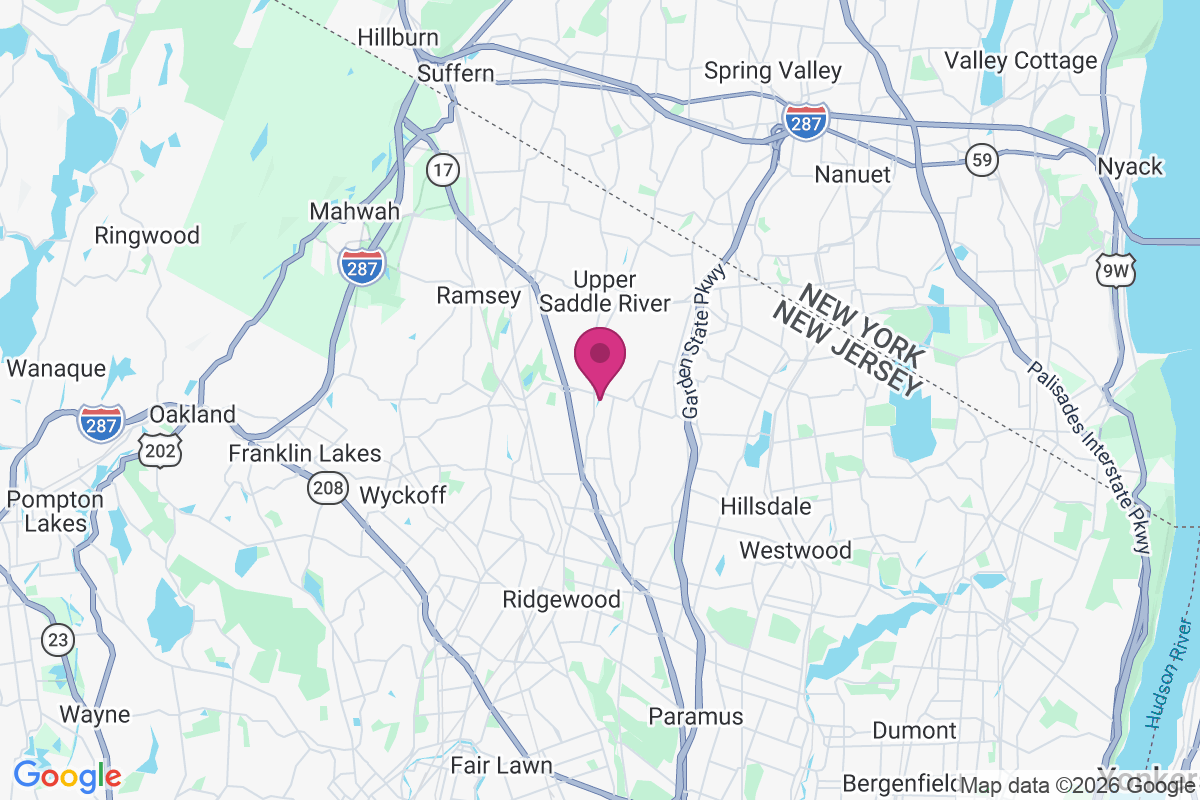Saddle River map