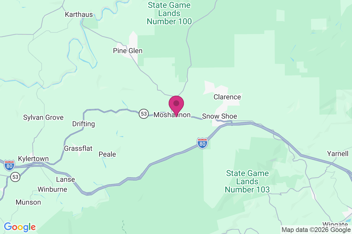 Moshannon map