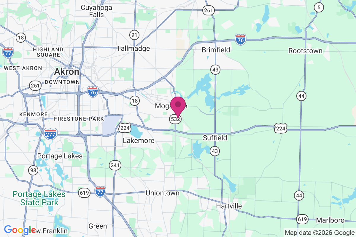 Mogadore map