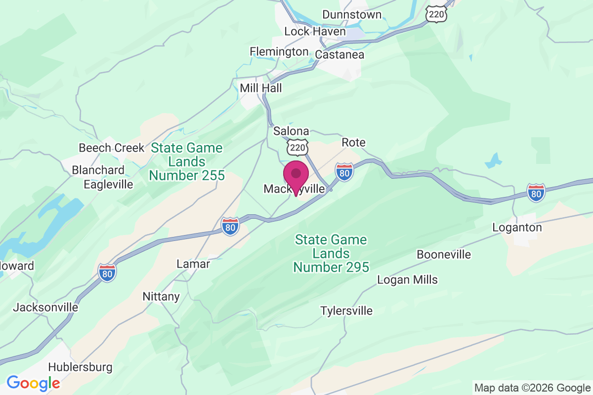 Mackeyville map