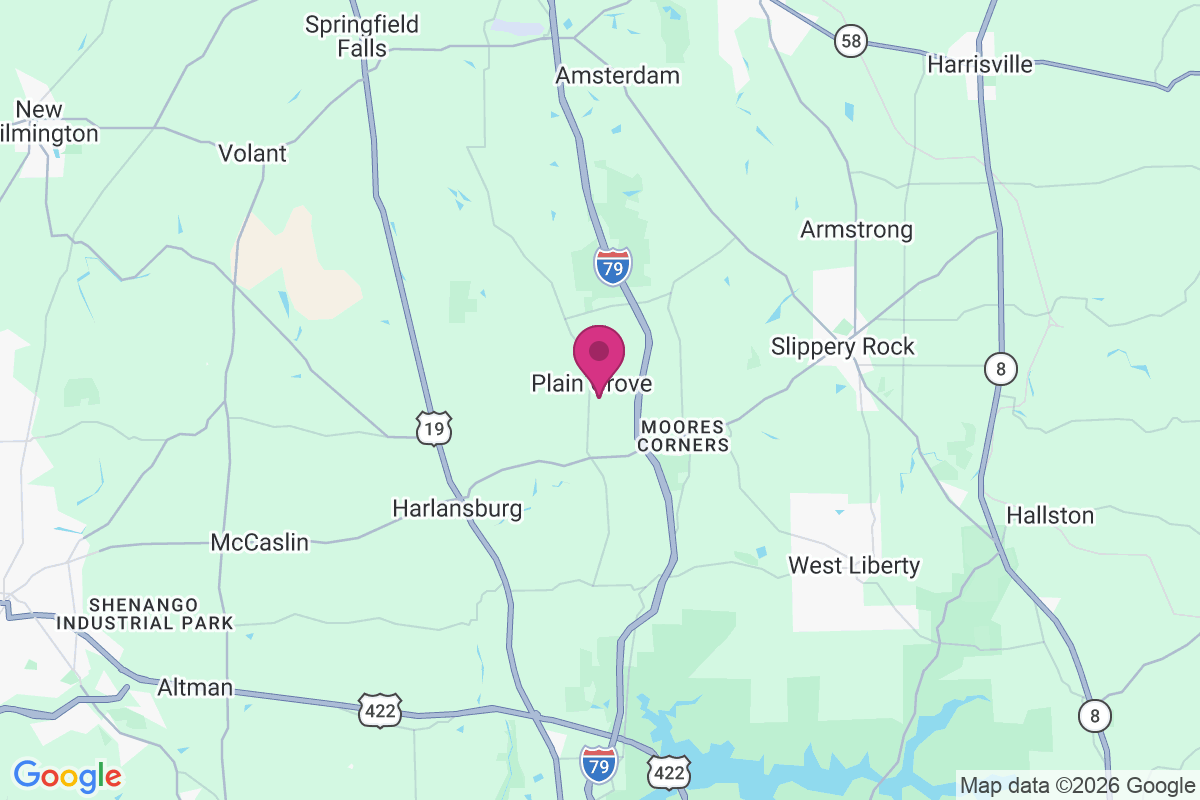 Plain Grove map