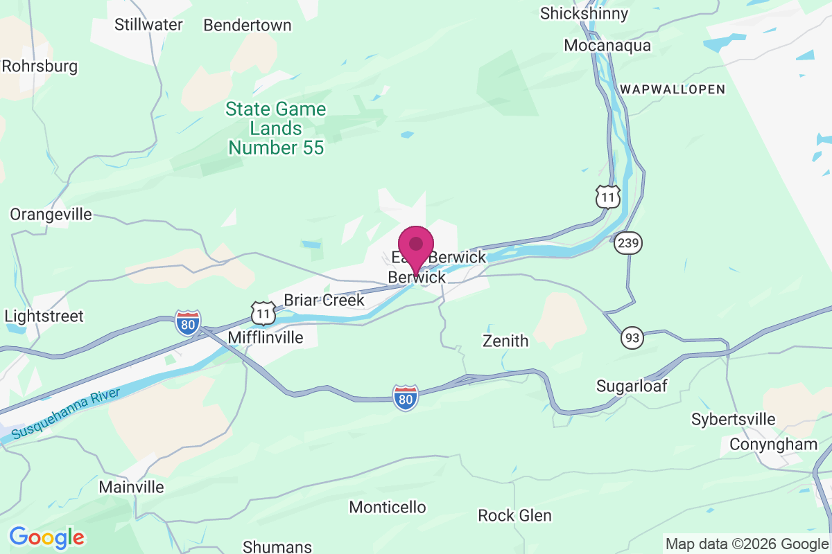 Berwick map