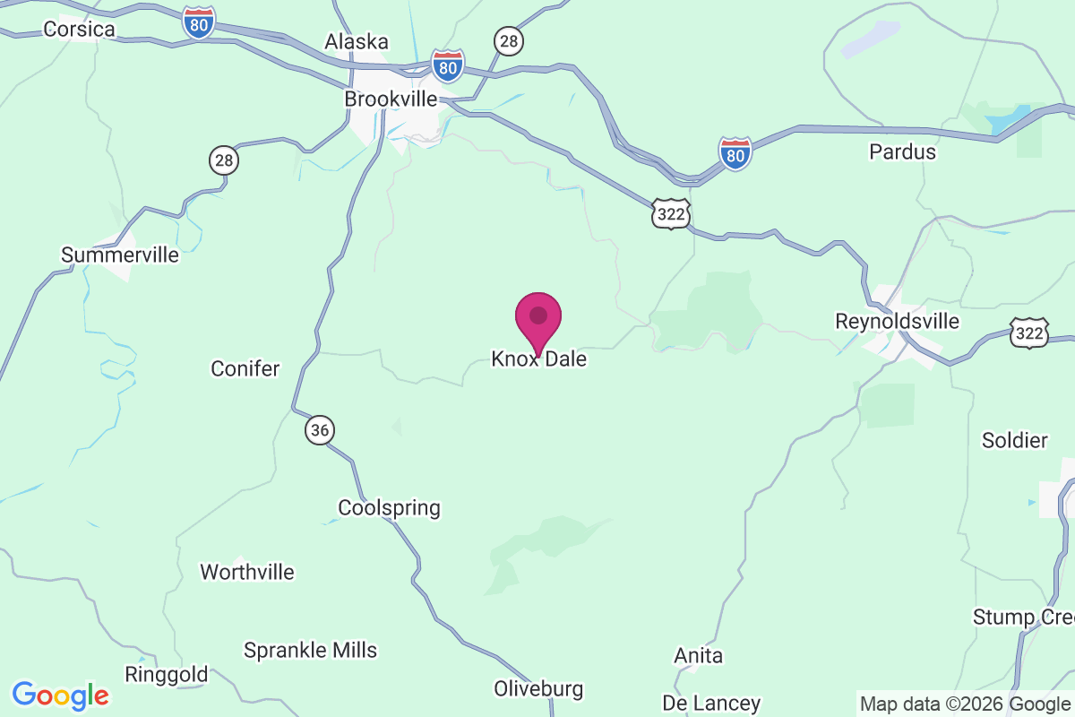 Knox Dale map