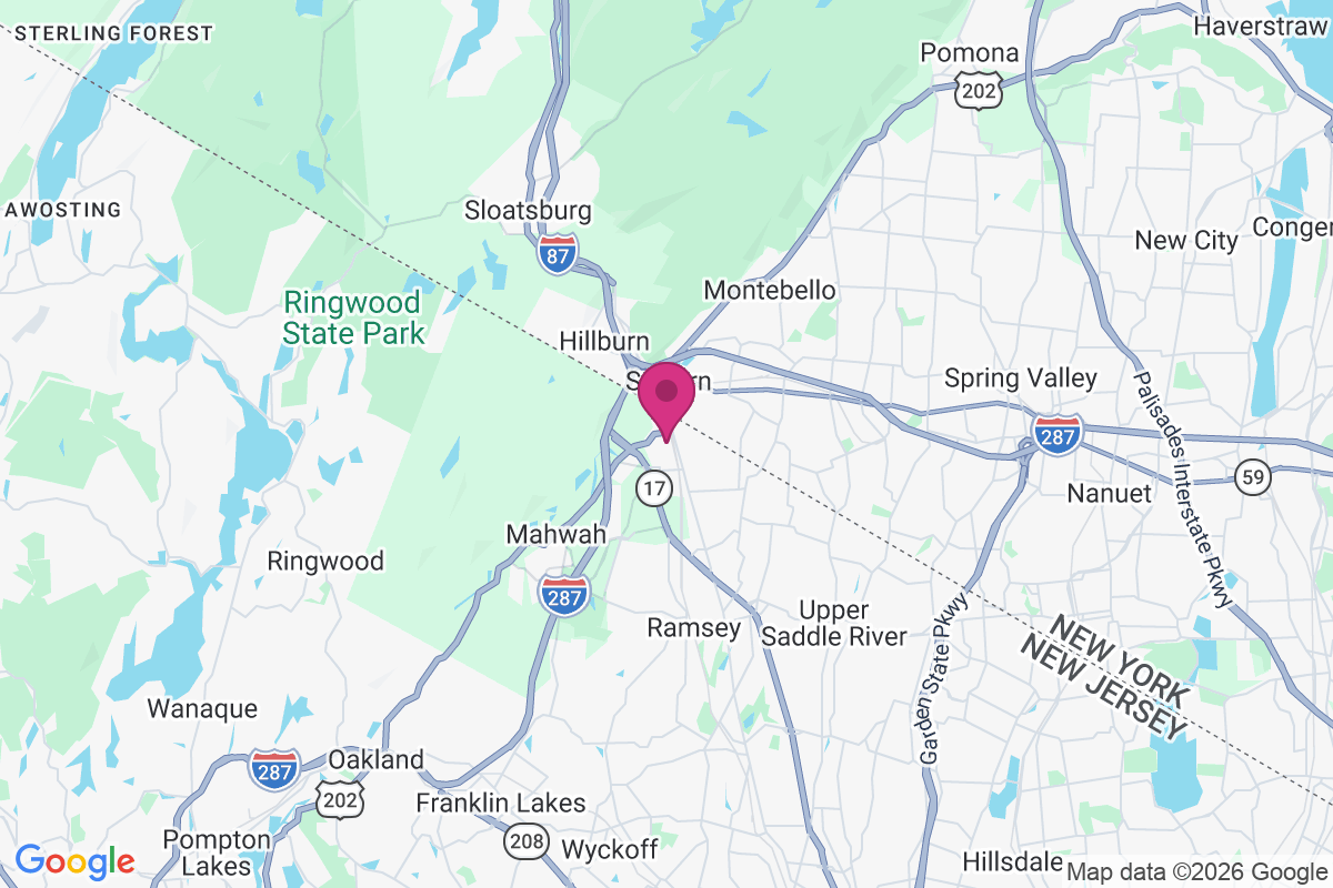 West Mahwah map