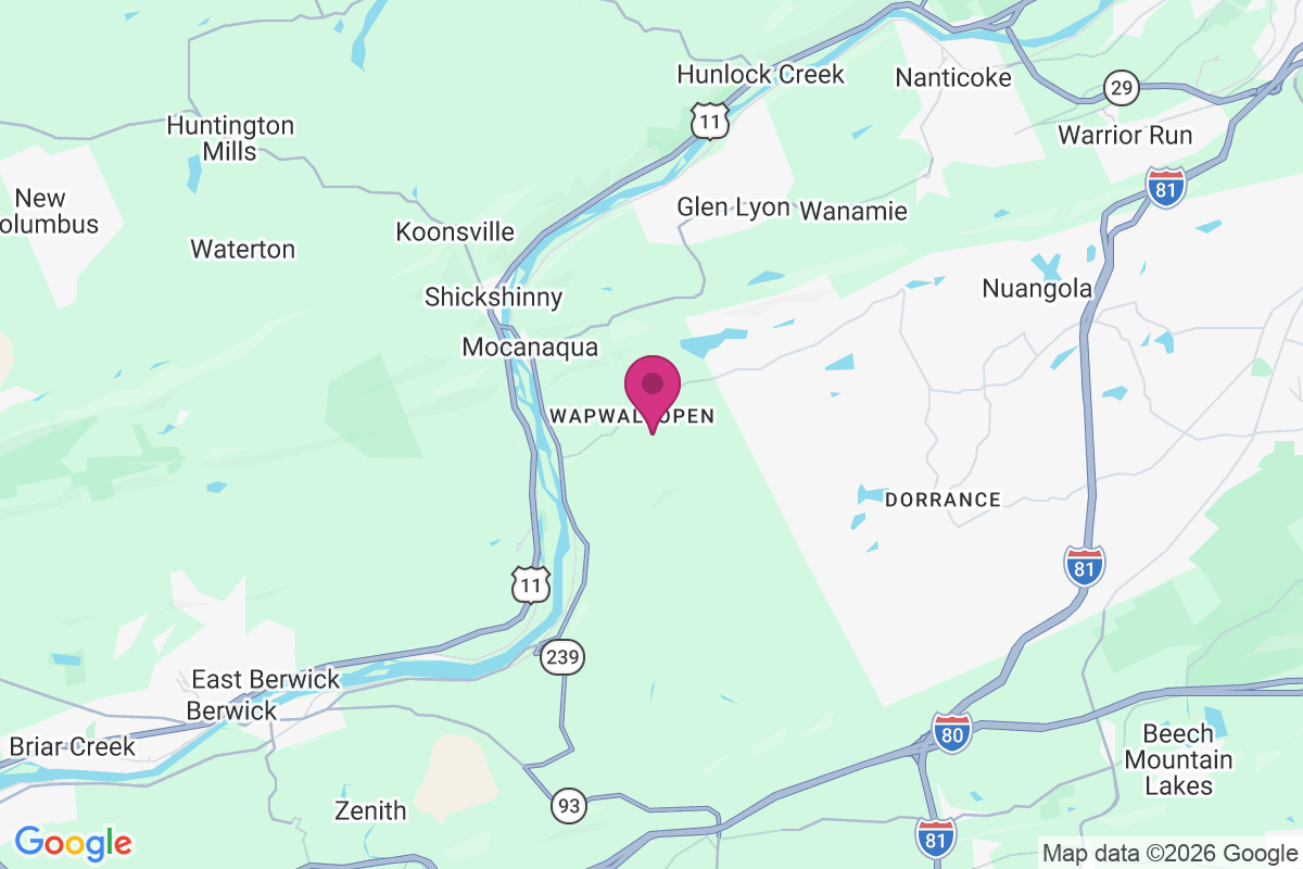 Pond Hill map